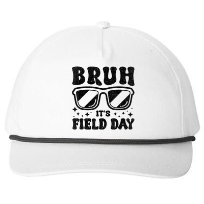 Bruh Its Field Day Teacher Happy Field Day Snapback Five-Panel Rope Hat