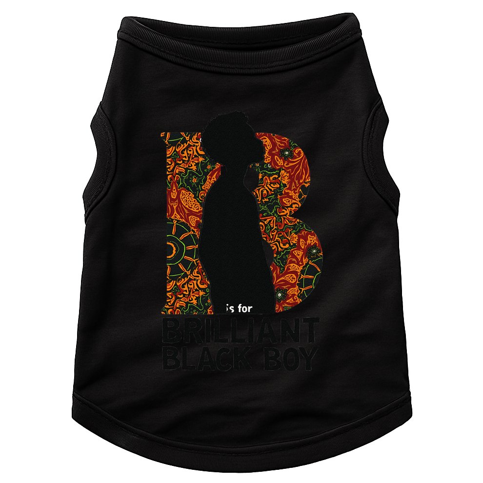 B Is For Brilliant Black Black History Month Doggie Tank
