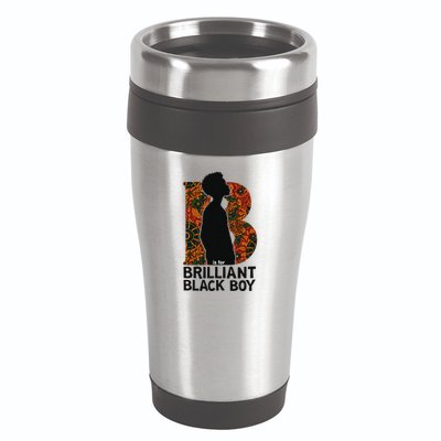 B Is For Brilliant Black Black History Month 16oz Travel Tumbler