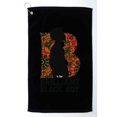 B Is For Brilliant Black Black History Month Golf Towel