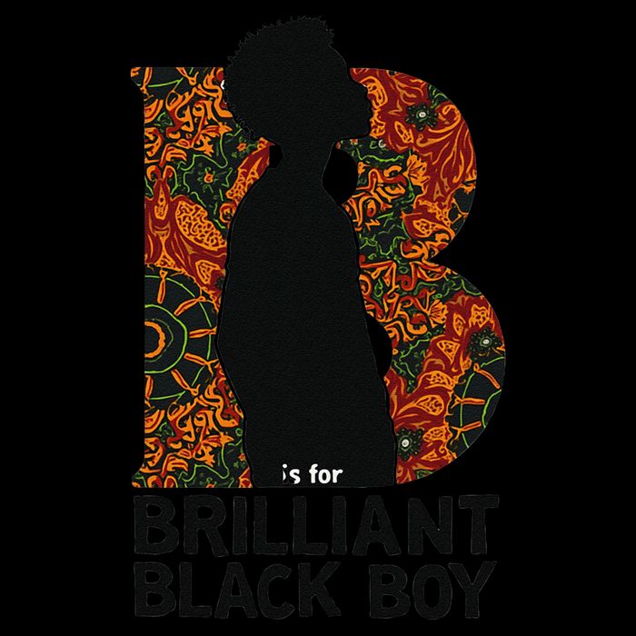 B Is For Brilliant Black Black History Month Womens T-Shirt
