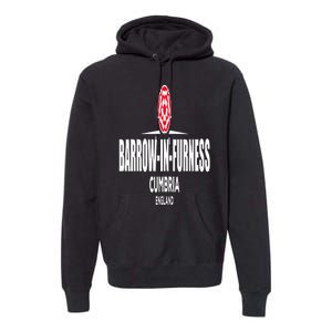 Barrow in Furness Cumbria England Premium Hoodie