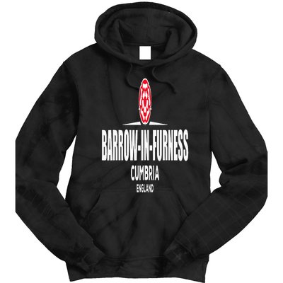 Barrow in Furness Cumbria England Tie Dye Hoodie