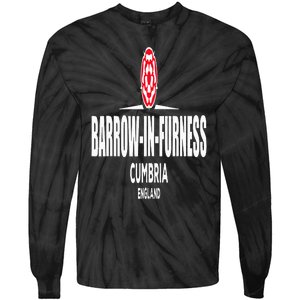 Barrow in Furness Cumbria England Tie-Dye Long Sleeve Shirt