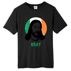 Bray Ireland Flag Jesus St Patricks Day Gift Tall Fusion ChromaSoft Performance T-Shirt