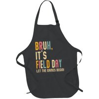 Bruh It's Field Day Let The Games Begin Field Trip Fun Day Apron