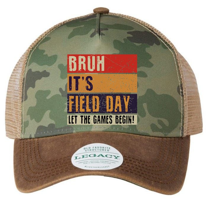Bruh It’S Field Day Let The Games Begin Legacy Tie Dye Trucker Hat