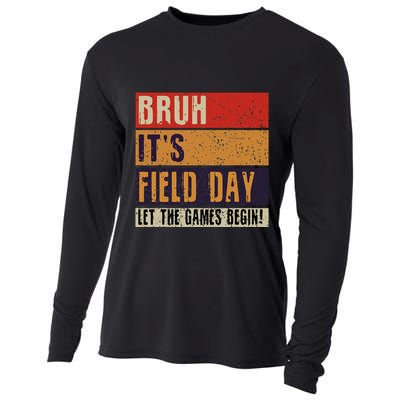 Bruh It’S Field Day Let The Games Begin Cooling Performance Long Sleeve Crew