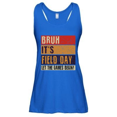 Bruh It’S Field Day Let The Games Begin Ladies Essential Flowy Tank