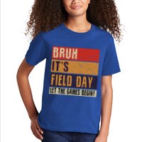 Bruh It’S Field Day Let The Games Begin Kids T-Shirt