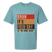 Bruh It’S Field Day Let The Games Begin Sueded Cloud Jersey T-Shirt