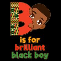 B Is For Brilliant Black Boy Celebrating Black History Impact Tech Backpack