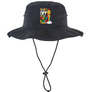 Blast Into First Grade Back To School 1st Grade Legacy Cool Fit Booney Bucket Hat