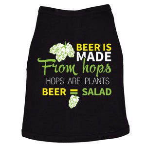 Beer Is From Hops Beer Equals Salad Alcoholic Party Doggie Tank