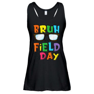 Bruh Its Field Day Teacher Happy Field Day Ladies Essential Flowy Tank