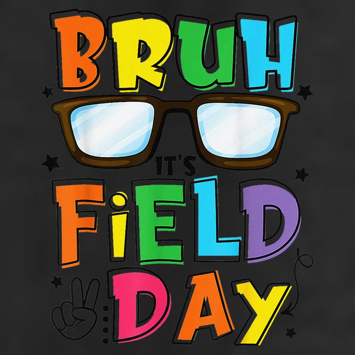 Bruh Its Field Day Teacher Happy Field Day Trucker Hat