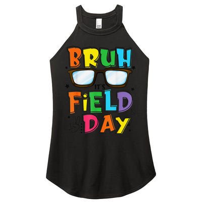 Bruh Its Field Day Teacher Happy Field Day Women's Perfect Tri Rocker Tank