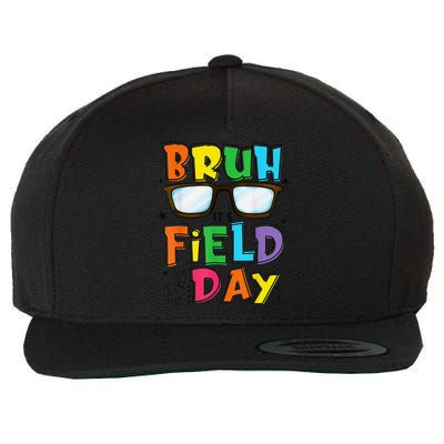 Bruh Its Field Day Teacher Happy Field Day Wool Snapback Cap