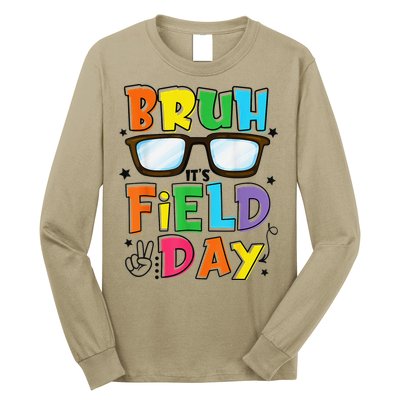 Bruh Its Field Day Teacher Happy Field Day Long Sleeve Shirt