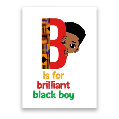 B Is For Brilliant Black Black History Month Poster