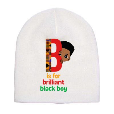 B Is For Brilliant Black Black History Month Short Acrylic Beanie