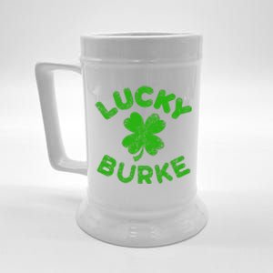 Burke Irish Family Saint Patrick's Day Irish Burke Beer Stein