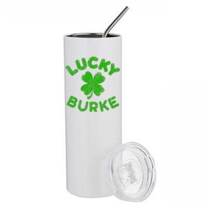 Burke Irish Family Saint Patrick's Day Irish Burke Stainless Steel Tumbler