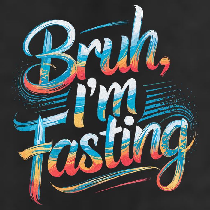 Brah Im Fasting Funny Ramadan Mubarak Gift Adult Drive Performance Visor