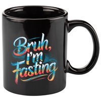 Brah Im Fasting Funny Ramadan Mubarak Gift 11oz C Handle Ceramic Mug