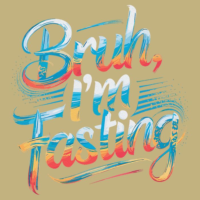 Brah Im Fasting Funny Ramadan Mubarak Gift Cooling Performance Crew T-Shirt