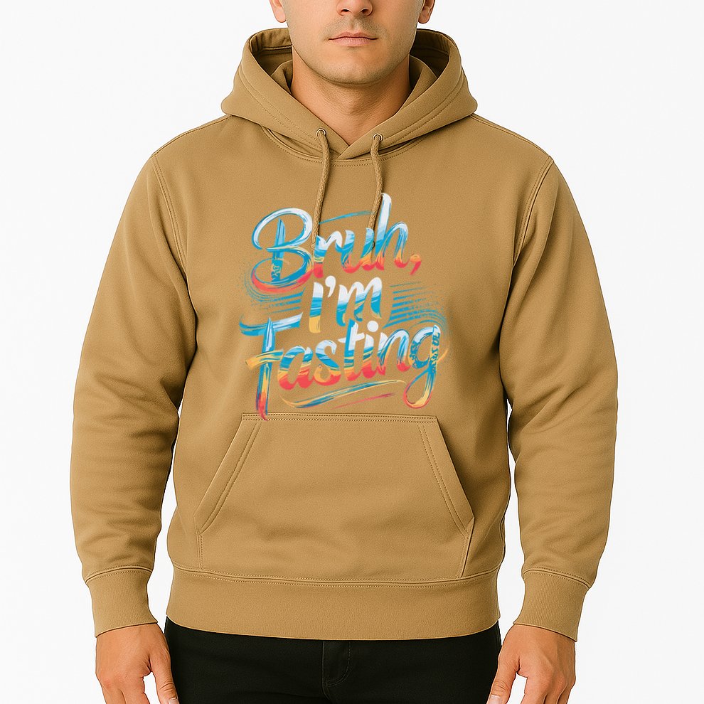 Brah Im Fasting Funny Ramadan Mubarak Gift Hoodie