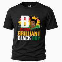 B Is For Brilliant Black BLM Pride Afro African Cooling Performance Crew T-Shirt