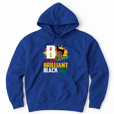 B Is For Brilliant Black BLM Pride Afro African Hoodie