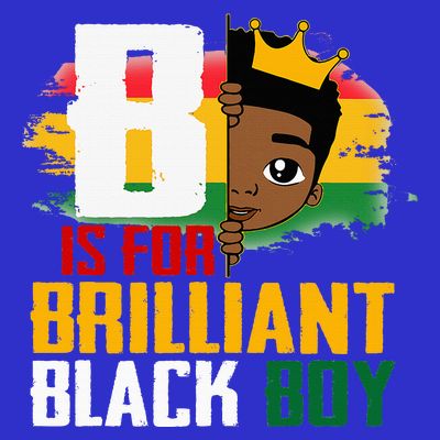 B Is For Brilliant Black BLM Pride Afro African T-Shirt