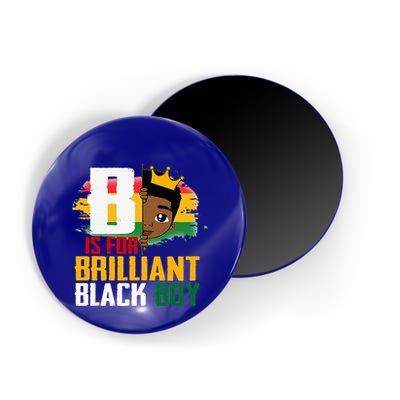B Is For Brilliant Black BLM Pride Afro African Magnet