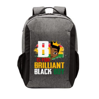 B Is For Brilliant Black BLM Pride Afro African Vector Backpack