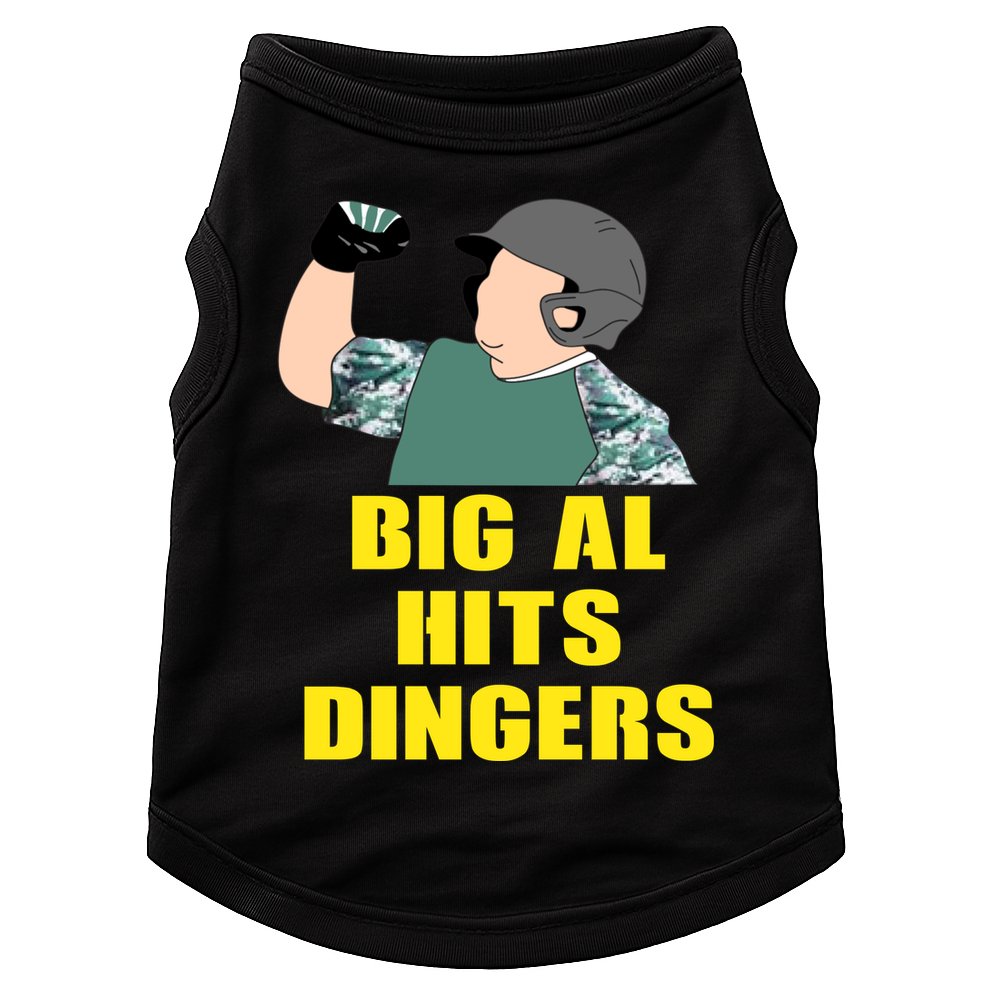 Big Al Hits Dingers Doggie Tank