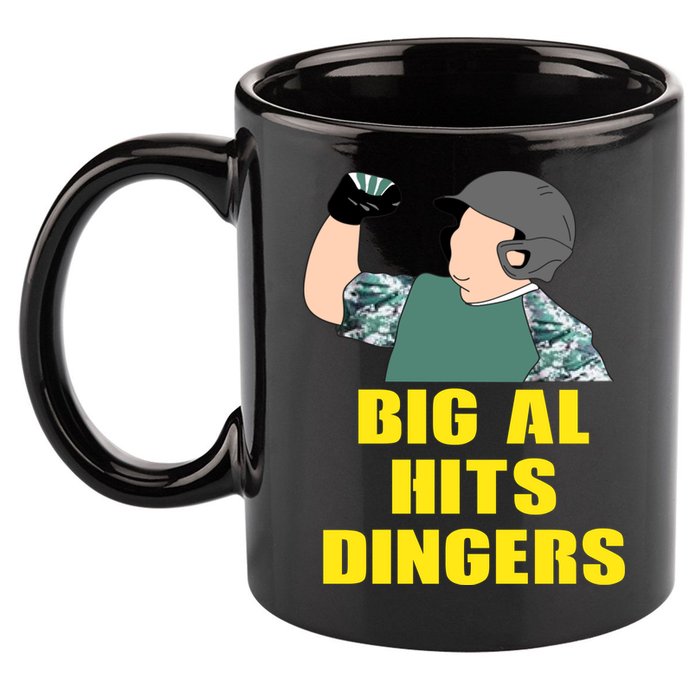 Big Al Hits Dingers 11oz C Handle Ceramic Mug