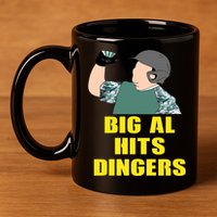 Big Al Hits Dingers 11oz C Handle Ceramic Mug