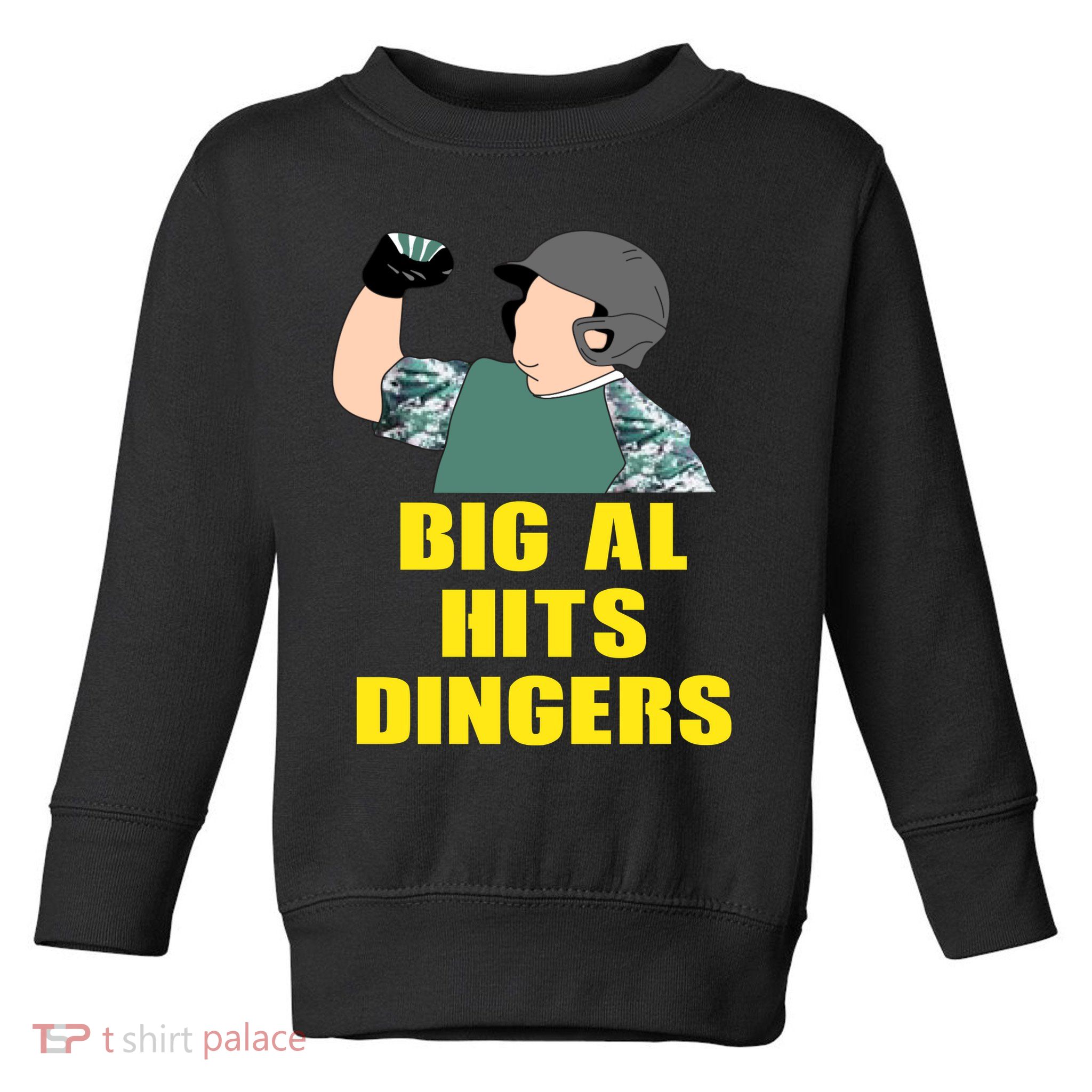 Big Al Hits Dingers Toddler Sweatshirt