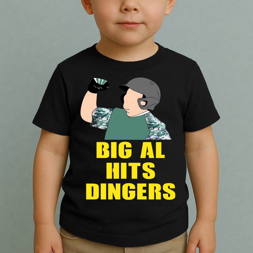 Big Al Hits Dingers Toddler T-Shirt