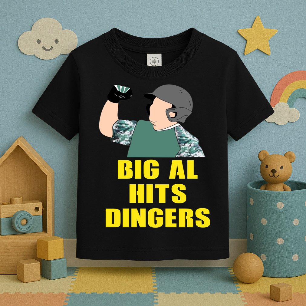 Big Al Hits Dingers Toddler T-Shirt
