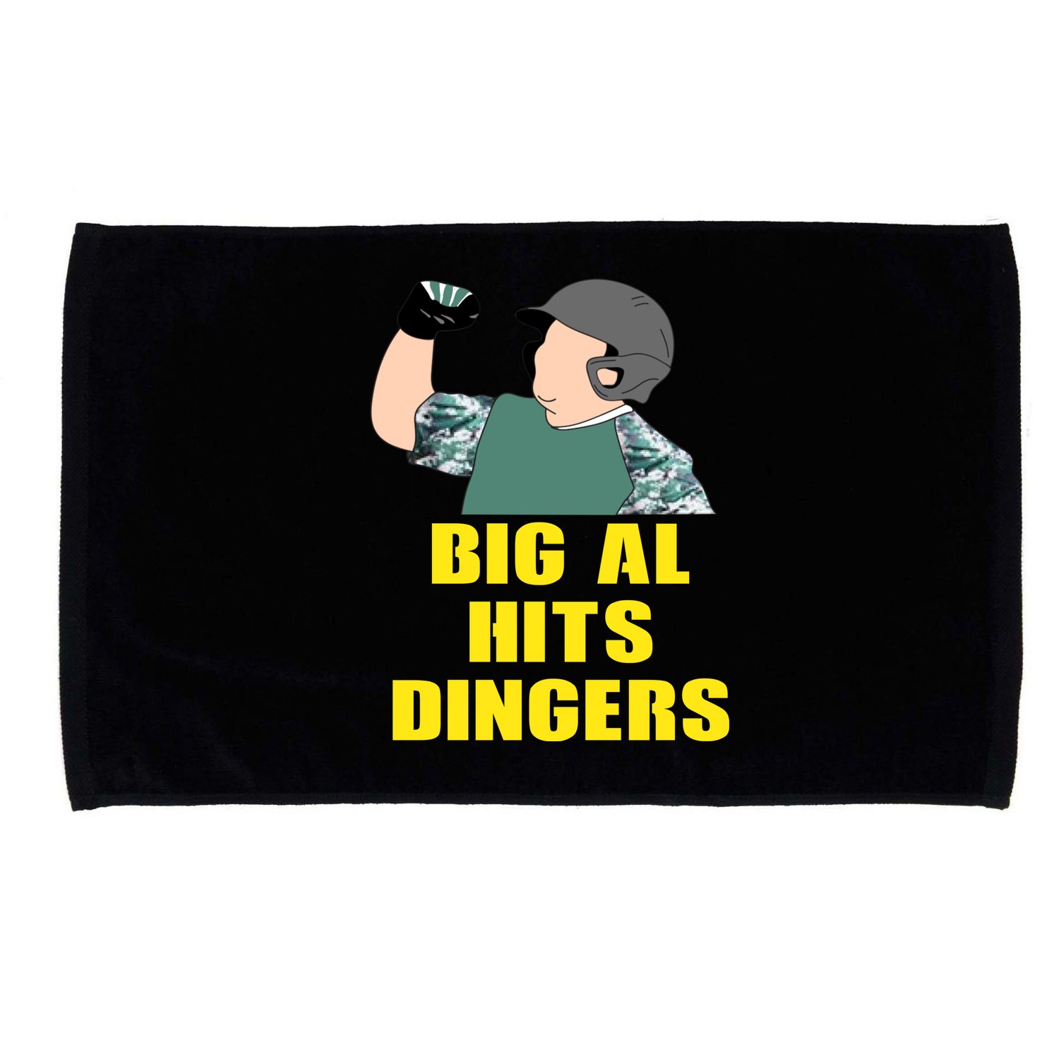 Big Al Hits Dingers Microfiber Hand Towel