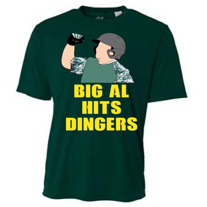 Big Al Hits Dingers Cooling Performance Crew T-Shirt