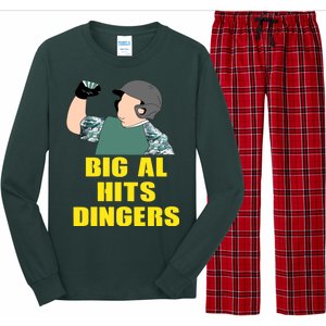 Big Al Hits Dingers Long Sleeve Pajama Set