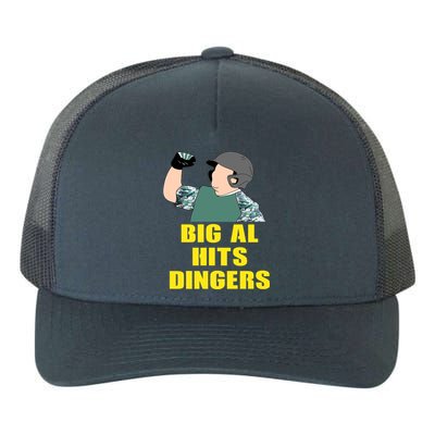 Big Al Hits Dingers Yupoong Adult 5-Panel Trucker Hat