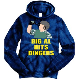 Big Al Hits Dingers Tie Dye Hoodie