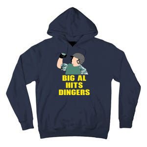 Big Al Hits Dingers Tall Hoodie