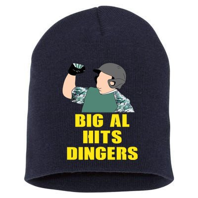 Big Al Hits Dingers Short Acrylic Beanie