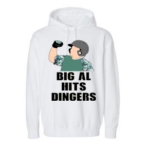 Big Al Hits Dingers Garment-Dyed Fleece Hoodie